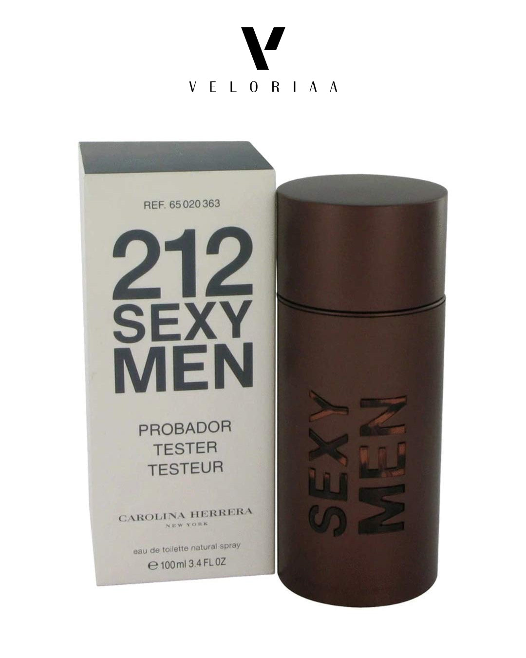 Carolina Herrera 212 Men Sexy Edt 100ml ( tester )