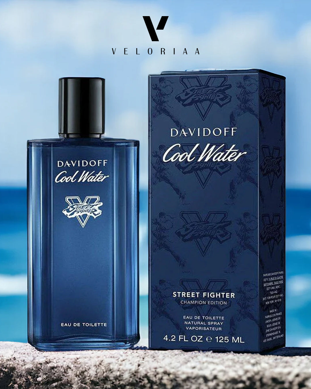 Davidoff Cool Water Street Fighter EDT 125ml (Champion Edition)