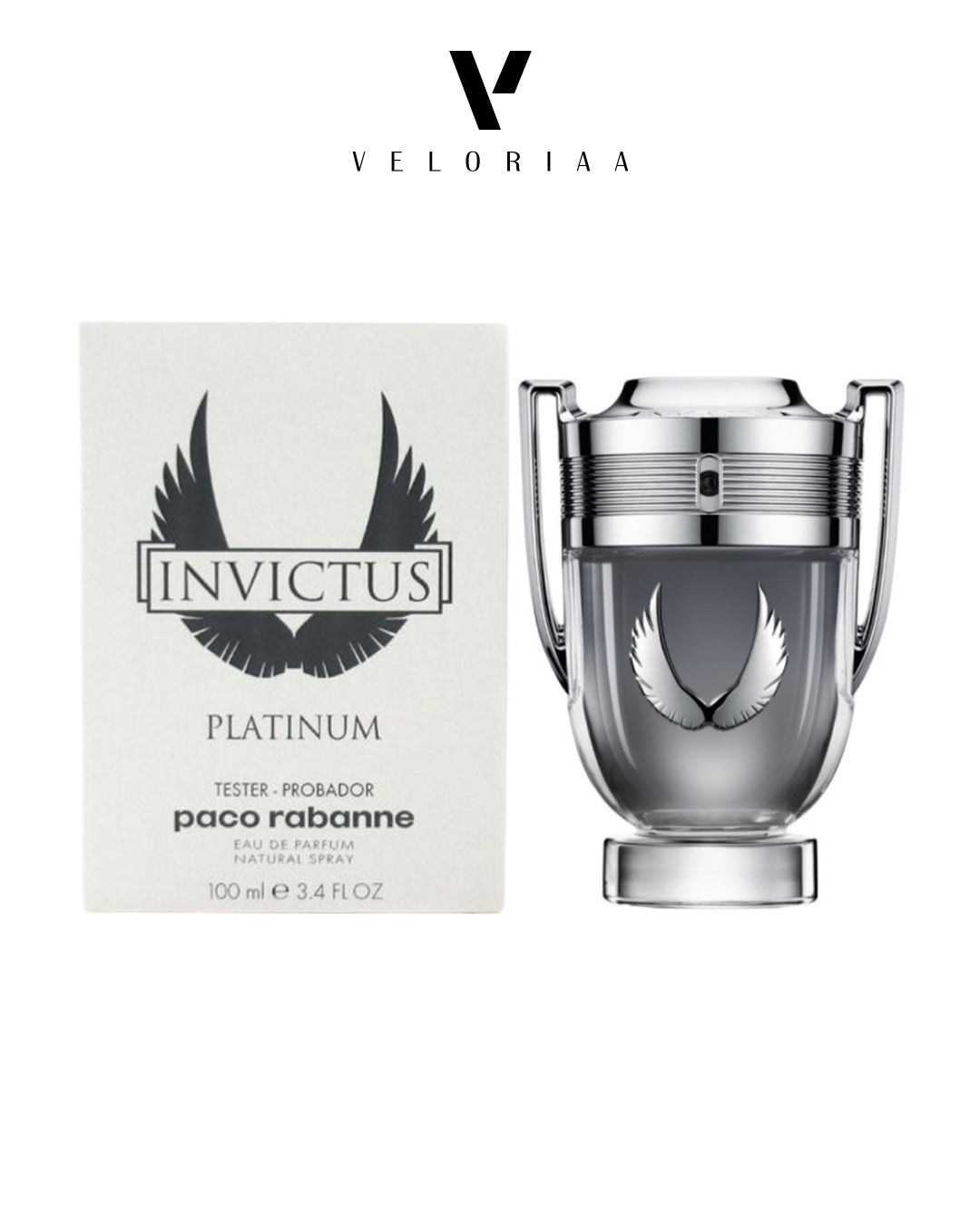 Paco Rabanne Invictus Platinum Edp 100ml (Tester)