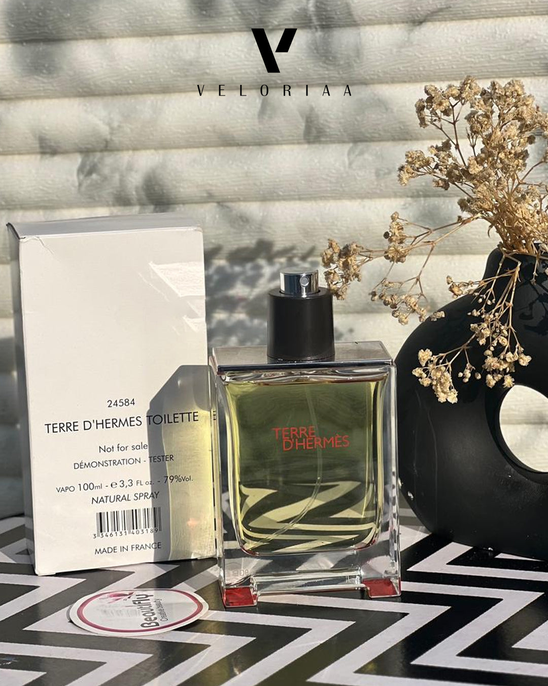 Terre D Hermes Edt 100ml Limited Edition( Tester)