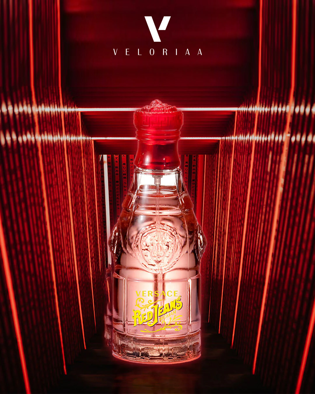 Versace Red Jeans For Woman EDT 75ml