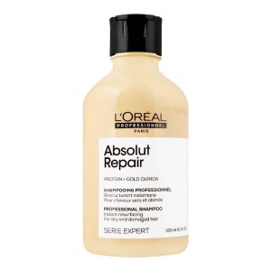 LOreal Professionnel Serie Expert Protein + Gold Quinoa Absolut Repair Dry And Damage Hair Shampoo, 300ml