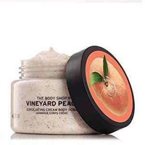 The Body Shop Vineyard Peach Exfoliating Cream Body Scrub 250ml