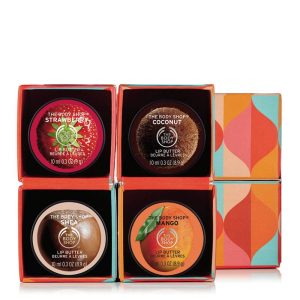 The Body Shop Lip Butter Kiss Me Cube 4p Set