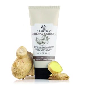 The Body Shop Mineral & Ginger Warming Massage Clay Mask Total 100ml