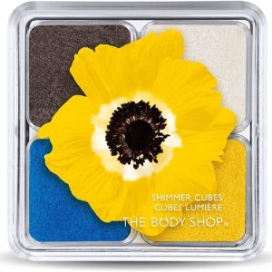 The Body Shop Shimmer Cubes Eye Shadow Palette 31 Yellow