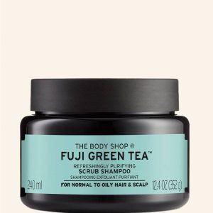 The Body Shop Fuji Green Tea Hair Scrub shampoo 240ml