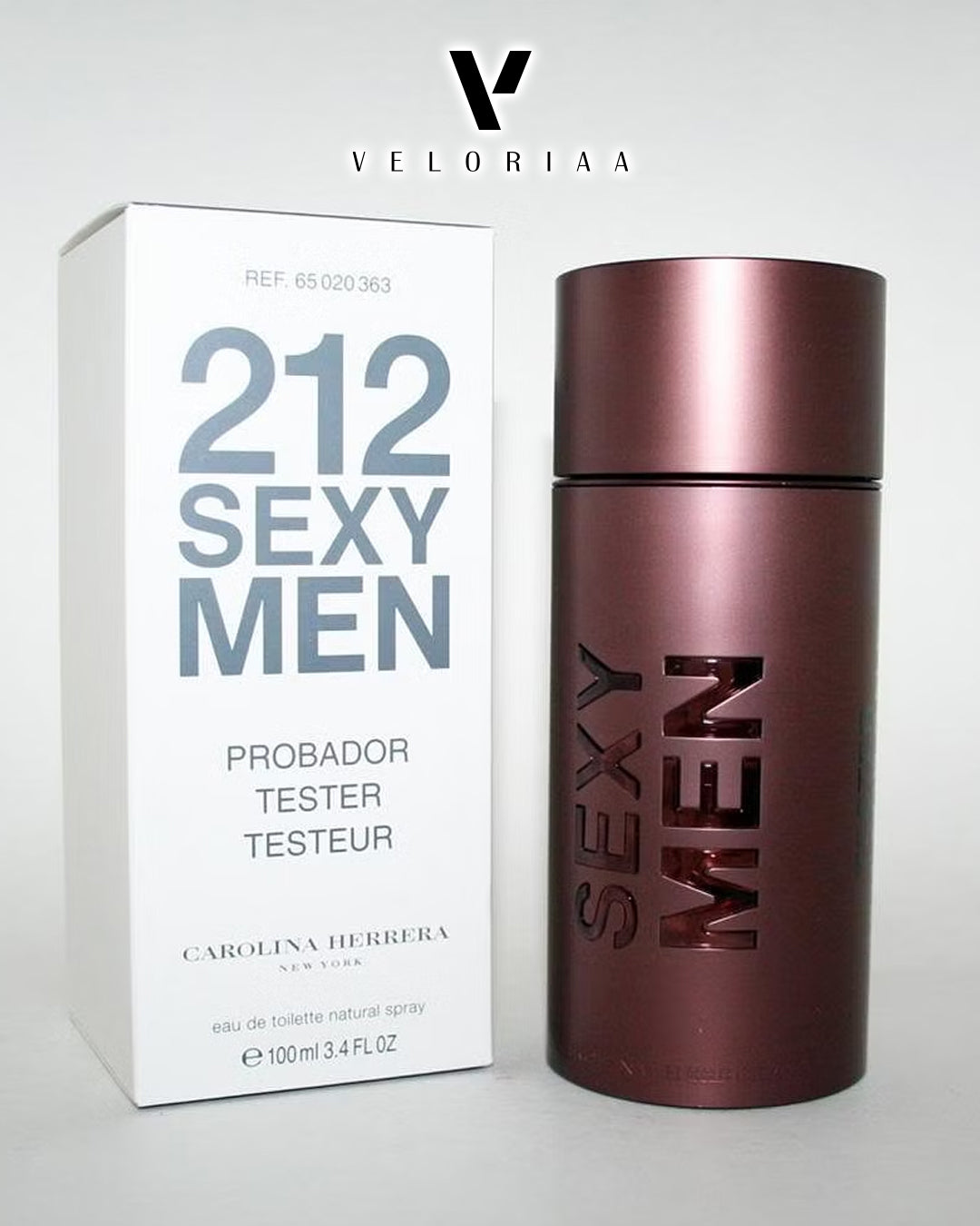 Carolina Herrera 212 Men Sexy Edt 100ml ( tester )