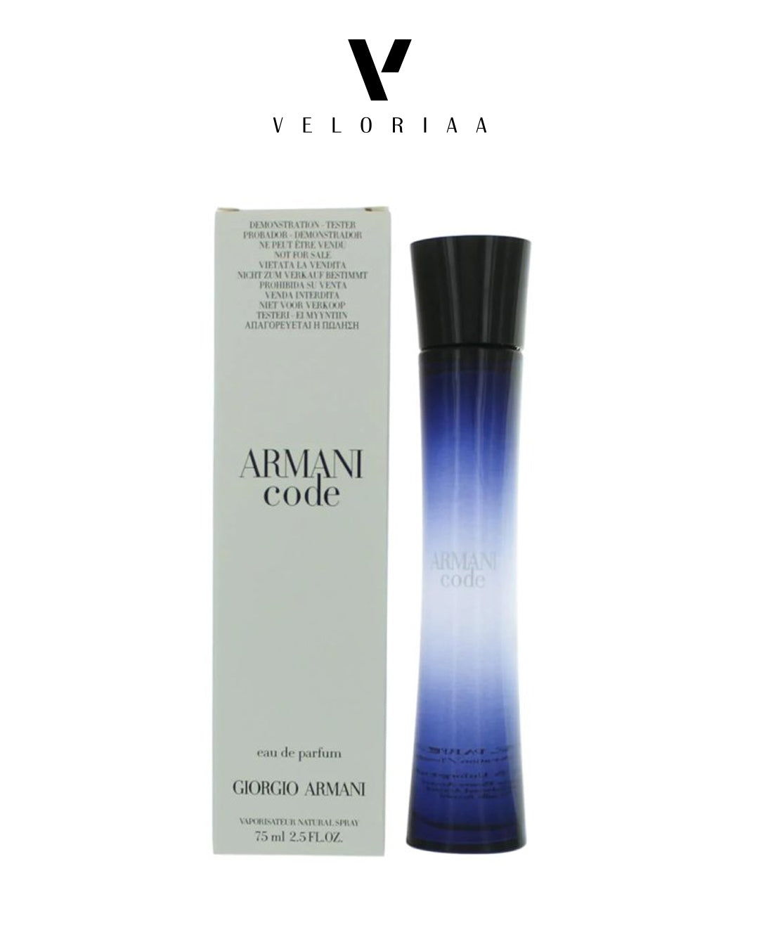 Giorgio Armani code Edp 75ml Tester