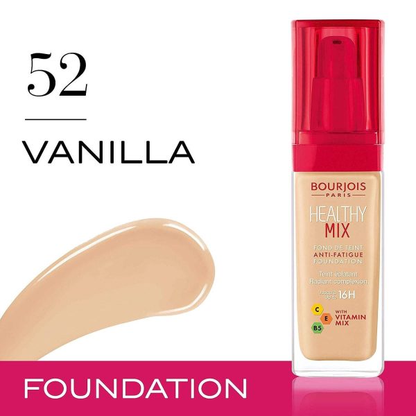 Bourjois Healthy Mix Foundation 52 Vanilla 30ml