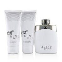 Mont Blanc Legend Spirit Gift Set Edt 100ml / After Shave Balm 100ml / All Over Shower Gel 100ml