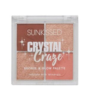 Sunkissed Crystal Craze Face Bronze & Glow Palette